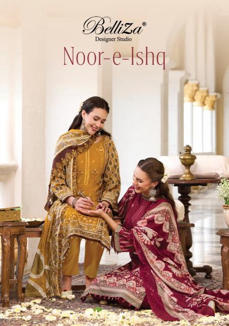 Belliza noor-e-ishq cotton dress materials wholesale